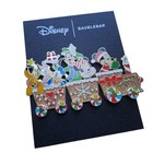 Disney X Baublebar Christmas Mickey   Friends Gingerbread Train Jumbo Pin