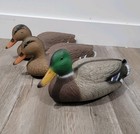 Flambeau Floating Mallards Duck Decoys 3 Pack Brown Green Hunting