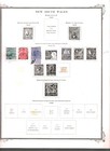 Collection  New South Wales  Australia Scott Album Page  1863 1905  Cat  55 Used