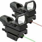 Rifle Green Red Dot Laser Sights Gun Optics Scope Reflex Holographic 4 Reticle