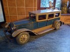 Huge Size 1930 Limousine 56 Cm Car Windup Tinplate Germany Antique Orig  Tin Toy