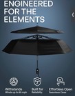 Umbrella - Compact   Withstands Winds Up To 85mph   Strongest Premium Auto Foldi