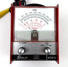Vintage Snap-on Tools No  Mt816 Tach Dwell Instrument Tested For Power - On Only