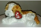 Ty Beanie Baby - Darling The Dog  7 Inch  New Mwmts Plush Stuffed Animal Toy