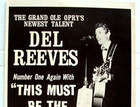 Del Reeves 1966 Vintage Poster Advert This Must Be The Bottom