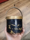 Antique Fairbanks   Scale Brass Cup Grain Seed Weight Old Bucket Hanging 20 2lbs