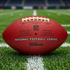 Wilson Nfl The Duke Authentic Football Official Game Ball Leather Brown
