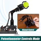 Adeept 5dof Robotic Arm Kit Compatible With Arduino Ide  Programmable Diy