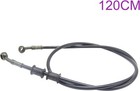 Stainless Steel Brake Hose  Braided Clutch 120cm 47 2   Black 