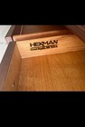 Hekman Mahogany Executive Desk With 2 Chairs