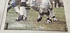 Oakland La Vegas Raiders Poster 24x36 Rare George Blanda Signed Hof Psa dna
