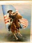 L mason African American Civil War Soldier Messenger Original Oil On Canvas