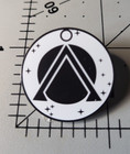Stargate Sg-1 Earth Logo Metal Pin 1 Inch