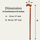 Wooden Walking Stick Regular Accessories Wood Walk Canes Gift For Men women dad