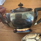 Vintage 5 Piece 1847 Rogers Bros Tea Coffee Set Silver Plated Need Polish