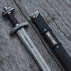 Northmen Handmade Viking Sword 38        Damascus Steel Blade With Scabbard