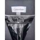 Calvin Klein Womens Black Two Button Career Blazer Jacket Size 14
