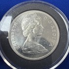 1867-1967 80  Silver Canadian Canada Silver Dollar Goose