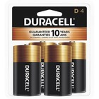 Duracell Coppertop D Batteries  4-pk 