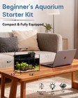 Glass Fish Tank Kit  2 5 Gallon Betta Fish Tank Aquarium Starter Kit With Fil   