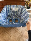 Boppy Baby Shopping Cart Cover Blue Green White Stripe   Dot Pattern Unisex