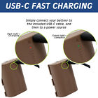 Wasabi Power Usb Battery For Canon Lp-e6 With Usb-c Fast Charging