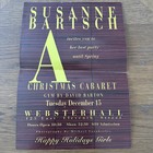 Rare 1990s Joey Arias Susanne Bartsch Xmas Cabaret Drag Queen Nyc Show Flyer