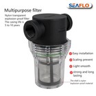 1 2  Female Npt In-line Strainer With 100 Mesh Stainless Steel Filter Screen    