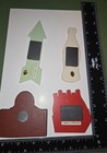 4 Pack Coca Cola Vintage Wood Refrigerator Magnets