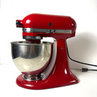 Kitchen Aid Artisan 5-quart Stand Mixer   Ksm150pser Cherry Red  no Attachments 