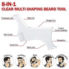 Men Beard Shaping Tool Styling Template Built In Mustache Comb Lines Shape Tool