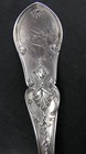 C1840 American Coin Silver Serving Spoon A  C  Benedict 28 Bowery Ny City 50g