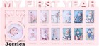 Perzonalized My First Year Photo Frame Holds 13 Photos Keepsake Frame Baby