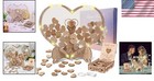 Wedding Guest Book Alternative  Wood Heart Drop Guest Book For Guests To Sign   