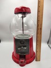 Vintage Carousel Industries Red Gumball Machine Tabletop Dispenser Taiwan - O2