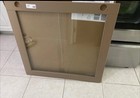 6 New Ikea Sindvik Glass Door Offwhite clear 60x64 Cm  23 1 2x25 1 8  902 Besta
