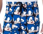 Sonic The Hedgehog Men s Allover Face Pattern Sleep Lounge Pajama Pants