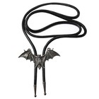 Bat Bolo Bola Tie Wedding Necklace Mens Western Cowboy Necktie