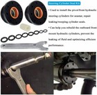 Front Mount Hydraulic Steering Cylinder Seal Kit For Seastar Hc5345 Hc5358