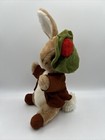 Vintage Rare Eden Toys Peter Rabbit Benjamin Bunny 12  Bunny Plush Usa   Clothes