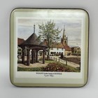 Vintage Cork Back Pimpernel English Village Coasters Set Of 6 In Box