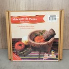 La Mexicana Molcajete De Piedra Stone Mortar   Pestle Authentic Mexican Salsa