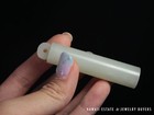 Antique 1800 s White Jade Certified Pendant Important Chinese Artifact Gia Jade