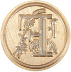 Wax Seal Stamp Vintage Retro Classic Wooden 26 Letter A-z Alphabet Initial Assor