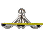 Stainless Shorty Hugger Headers For 283-400 Small Block Chevy Street Rod Sbc V8 