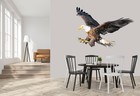 3d Spread Wings Eagle 07na Animal Wallpaper Mural Poster Wall Stickers Decal