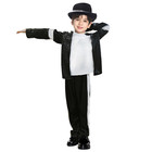 Boys Dance Star Kids Costume Stage Party Role Play Set 80s 90s Boys Dress Up Set