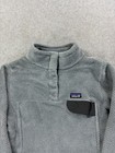 Patagonia Synchilla Snap-t Fleece Pullover  kid s Xl  Gray