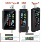 Digital Voltage Current Capacity Tester Usb   Type-c Interface Charger Detector