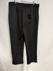 Oekoma Men s Black Knit Lounge Pants Xl Drawstring Elastic Waist Pockets
